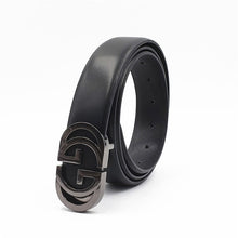 Load image into Gallery viewer, Luxury Designer Belt for Men Women Double G Smooth Buckle Strap High Quality Genuine Real Leather Belt Fashion Jeans Belt