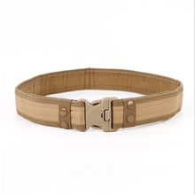Load image into Gallery viewer, New Army Style Combat Belts Quick Release Tactical Belt Fashion Men Canvas Waistband Outdoor Hunting 5Colors 130cm 2019